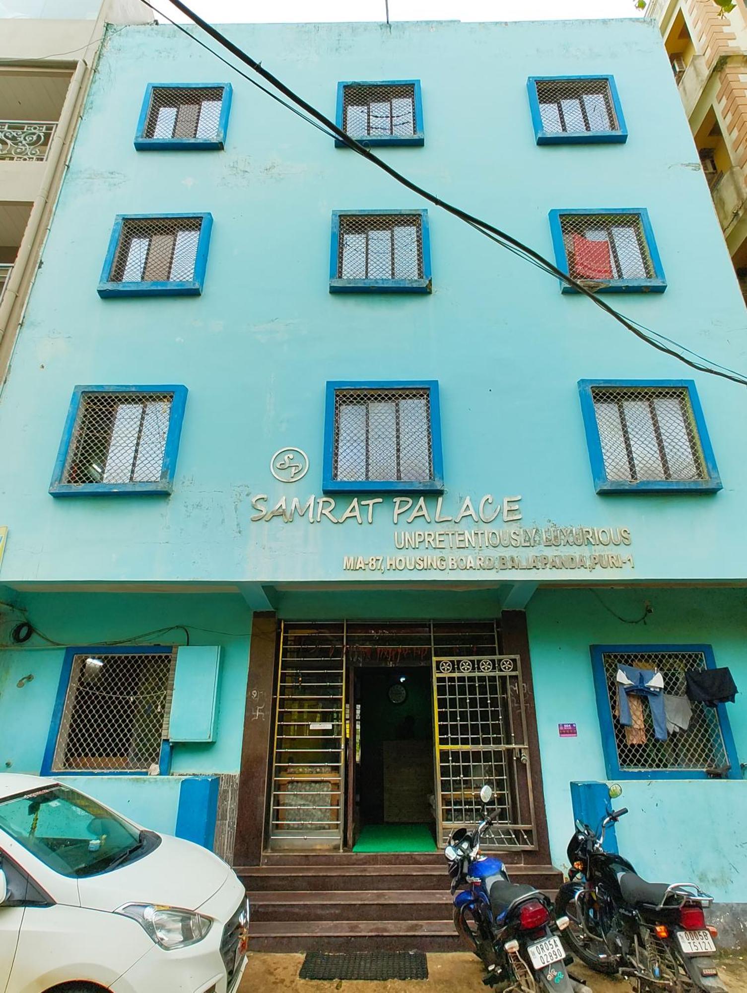 Goroomgo Samrat Palace Puri Near Sea Beach With Parking Facilities - Restaurant Available - Couple Friendly Ngoại thất bức ảnh