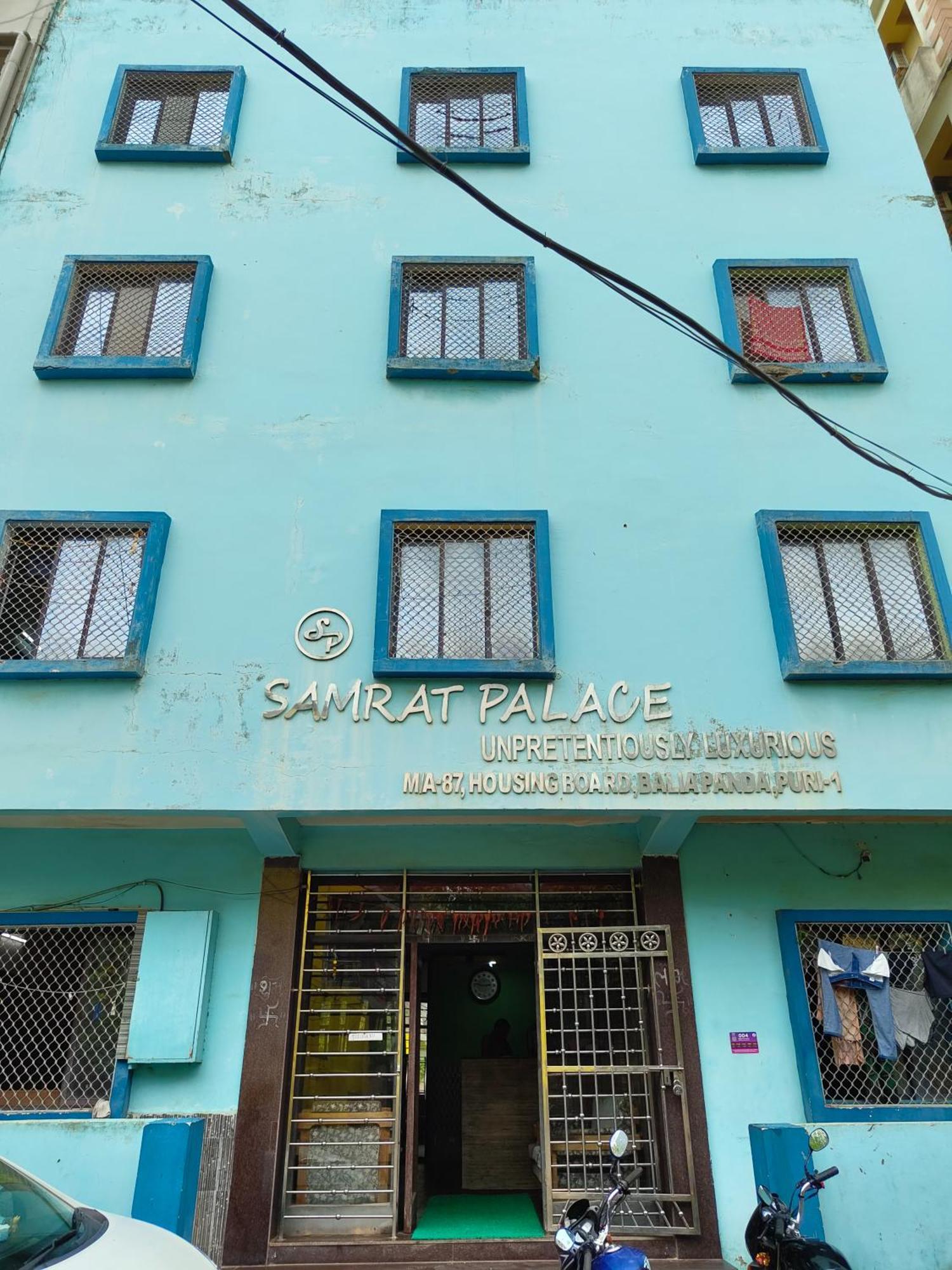 Goroomgo Samrat Palace Puri Near Sea Beach With Parking Facilities - Restaurant Available - Couple Friendly Ngoại thất bức ảnh